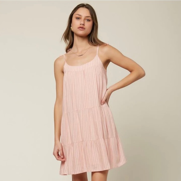 O'Neill Dresses & Skirts - O’Neill Tana Stripe Dress/Beach/Swim Coverup Size S NWT